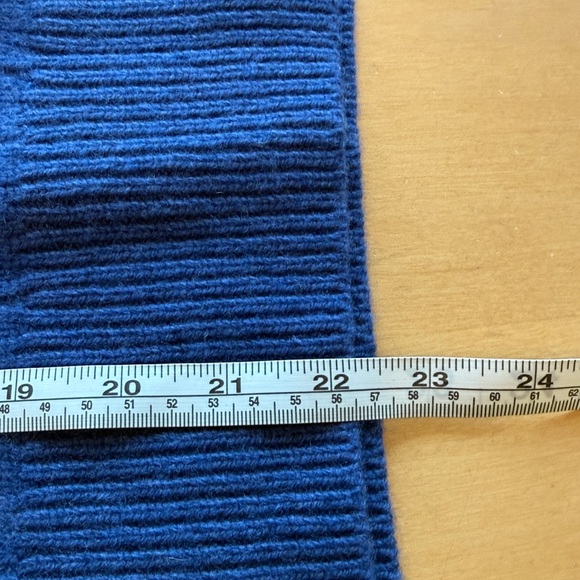 POLO Ralph Lauren Cable-Knit Wool-Cashmere Polo Sweater in Sapphire Heather - Picture 14 of 14